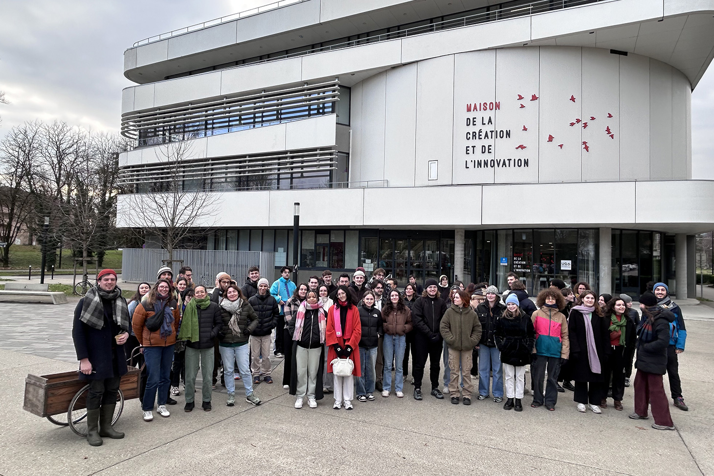 L'ensemble des participants à l'Université Éphémère du Design