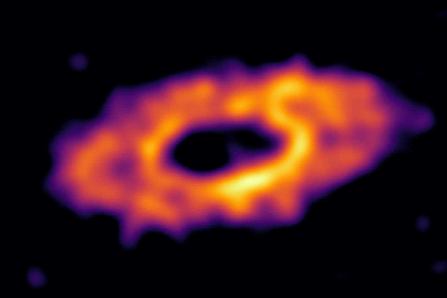 An exocomet belt, as imaged in this study